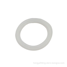Sanitary Silicone Flat Half Gasket for Triclamp Ferrrule